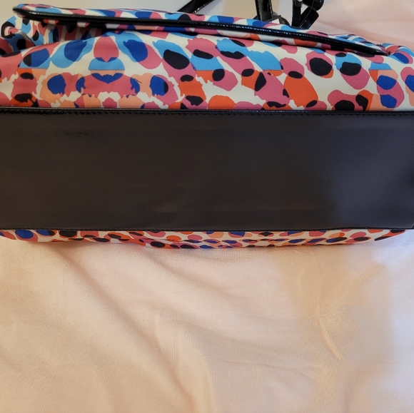 Nine West Black, Pink, & Blue Polka-Dot Tote Bag! 💙 - Picture 5 of 12